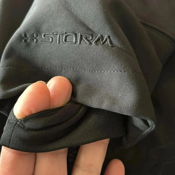 Under Armour Storm lightweight fleece lined jacket/coat, pockets,thumb holes-M - Picture 5 of 15